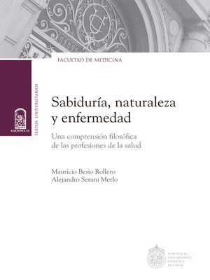 cover image of Sabiduría, naturaleza y enfermedad